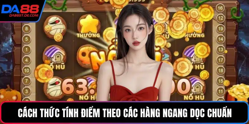 Cách thức tính điểm theo các hàng ngang dọc chuẩn